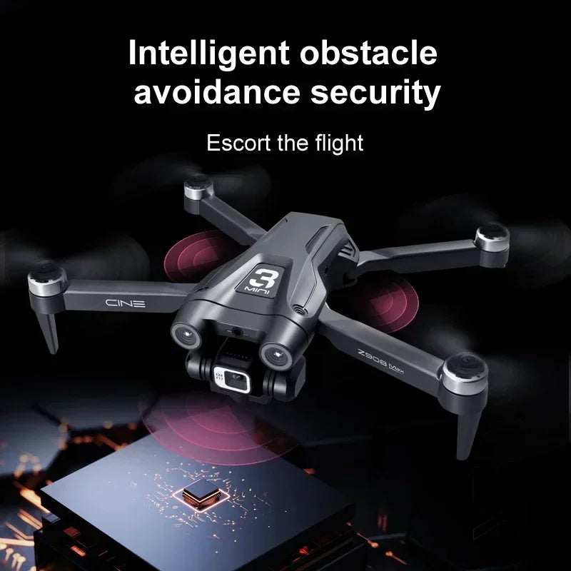 Z908Pro Max Drone Dual Camera 8K Professional Brushless Motor GPS FPV Obstacle Avoidance Folding Quadcopter